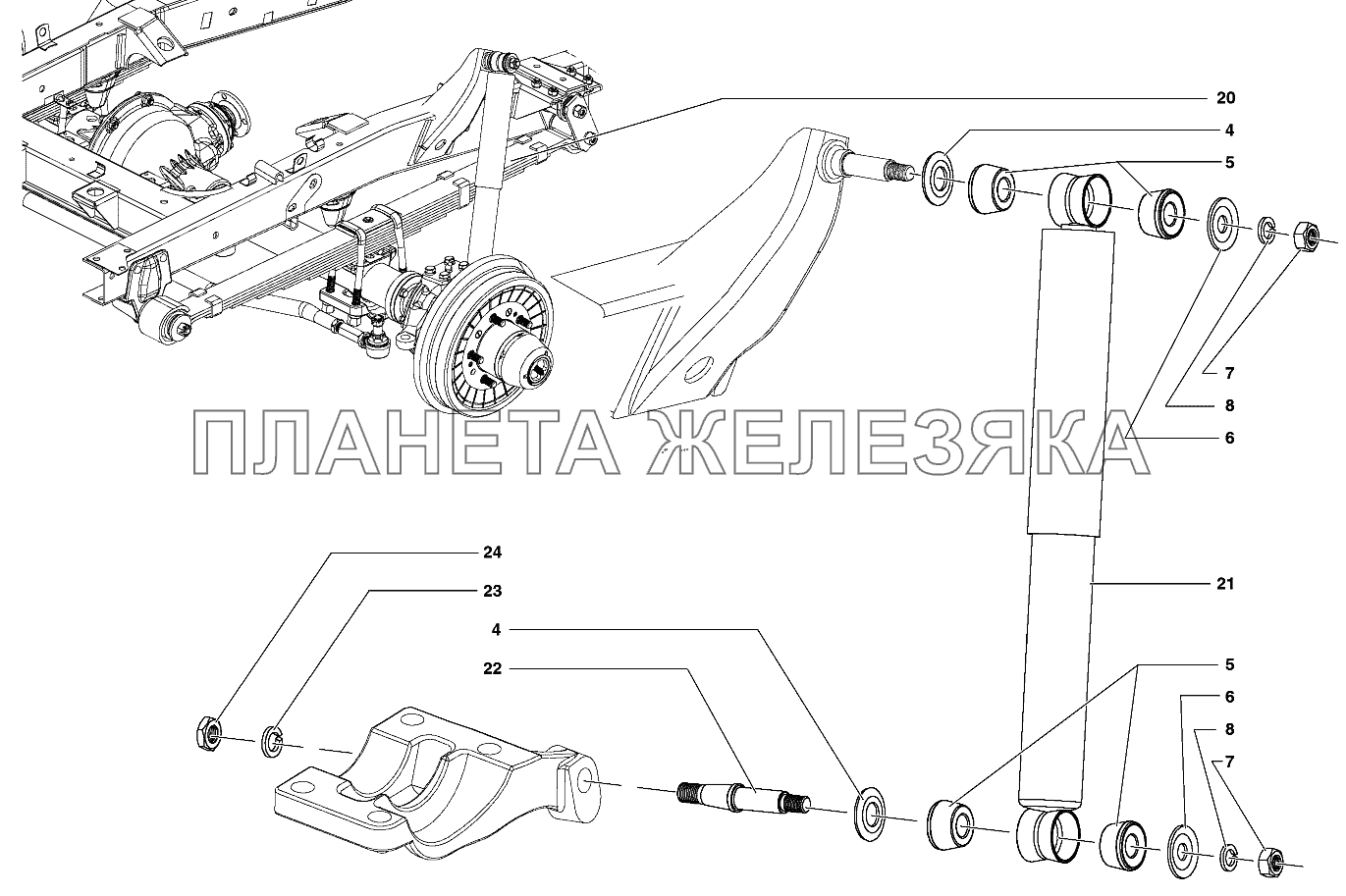 Подвеска передняя в сборе УАЗ-31519